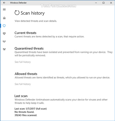 How to open Windows Security in Windows 10 Picture 6