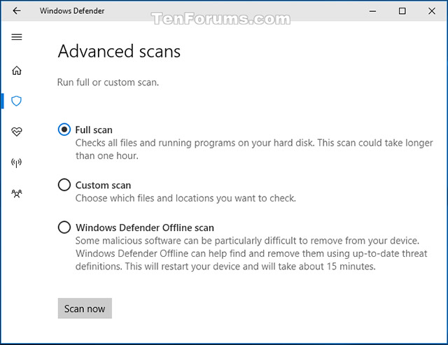 How to open Windows Security in Windows 10 Picture 7