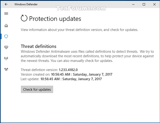 How to open Windows Security in Windows 10 Picture 9
