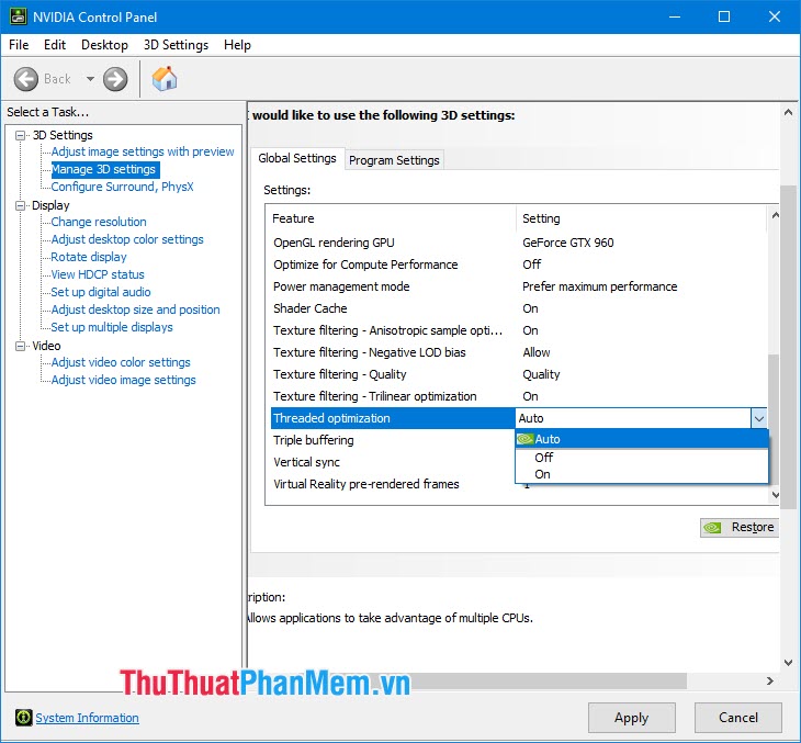 How to optimize the NVIDIA Video Card to play the best game Picture 26