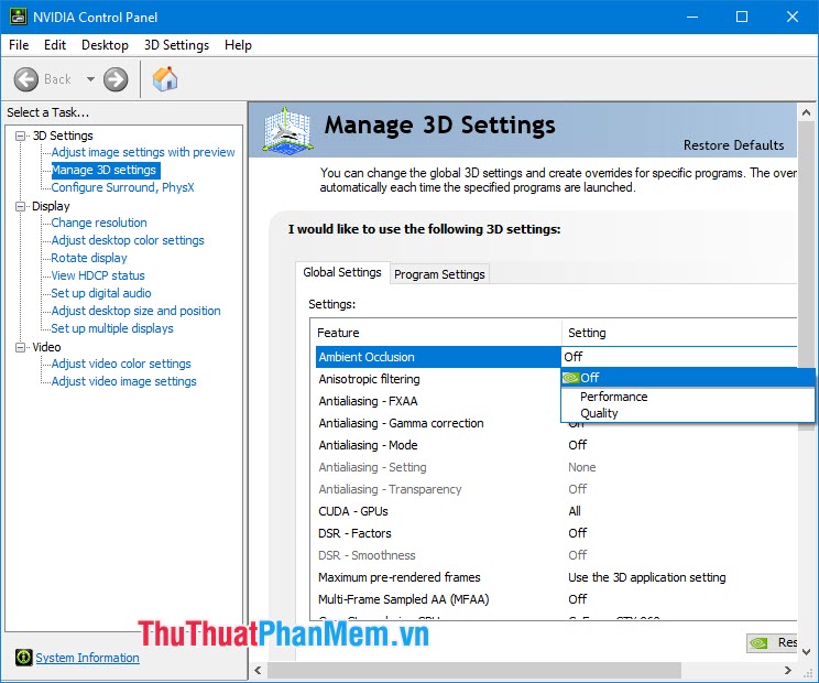 How to optimize the NVIDIA Video Card to play the best game Picture 7