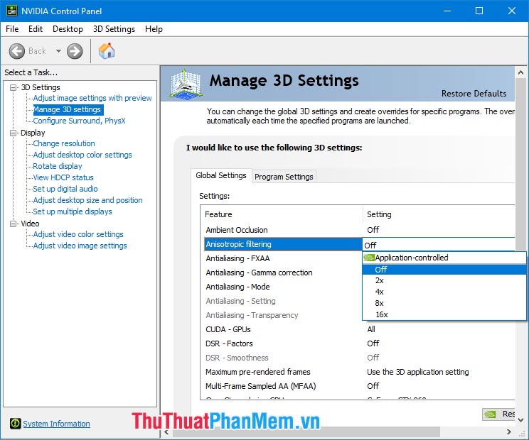 How to optimize the NVIDIA Video Card to play the best game Picture 8