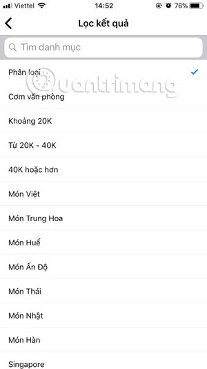 How to order food on the phone with Now.vn application Picture 5