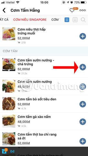 How to order food on the phone with Now.vn application Picture 7