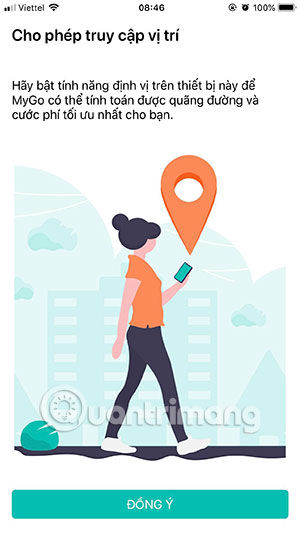 How to order MyGo car, call car on MyGo app Picture 2