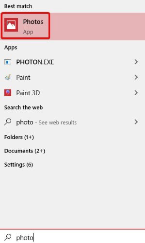 How to organize photos with the Photos app on Windows 10 Picture 1