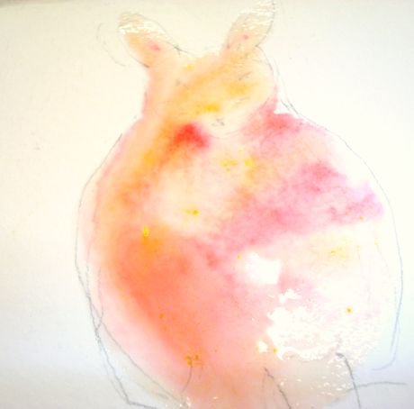 How to Paint Soft Bunny Fur in Watermedia Picture 3