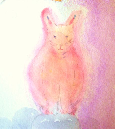How to Paint Soft Bunny Fur in Watermedia Picture 4