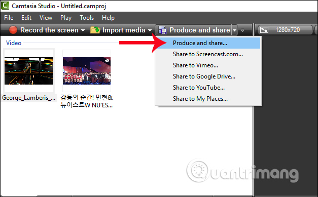 How to pair 2 videos into 1 using Camtasia Studio Picture 19