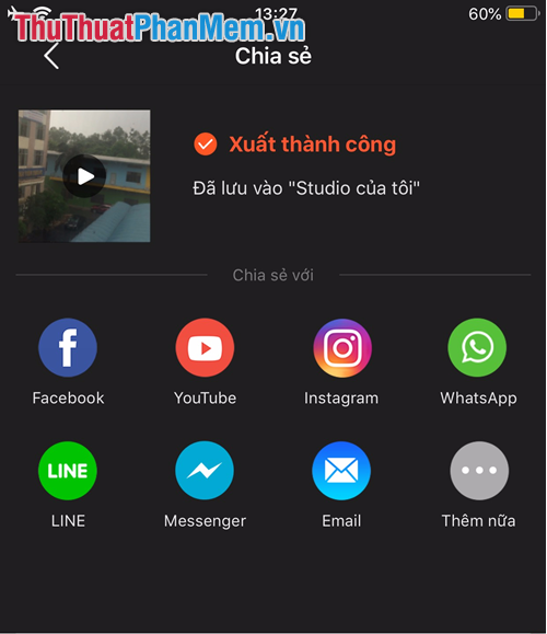 How to pair music, insert music into videos on Android phones, iPhones Picture 12