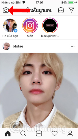 How to pair selfie photo sticker on Instagram Stories Picture 1