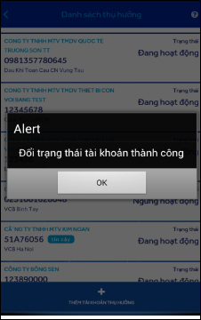 How to pay bills and services on ACB Online Picture 24