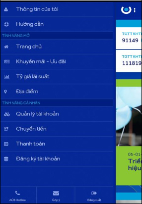 How to pay bills and services on ACB Online Picture 7