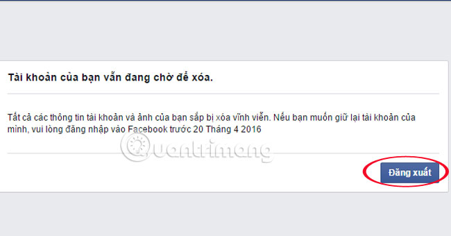 How to permanently delete a Facebook account on a computer Picture 6