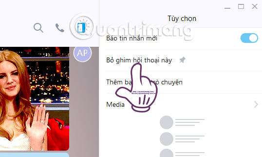 How to pin a conversation to the top of the Zalo PC Picture 4