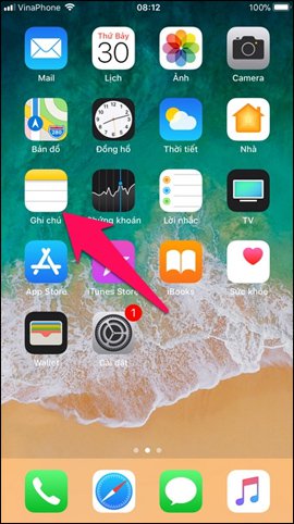How to pin a note on iOS 11 Notes application Picture 1