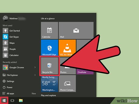 How to Pin the Recycle Bin in Windows 10 - TipsMake.com