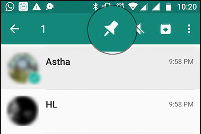 How to pin the WhatsApp conversation to the top on iPhone and Android Picture 3