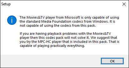 How to play a video format that is not supported on Windows 10 Picture 6