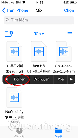 How to play Dropbox music, Google Drive on iPhone Picture 23