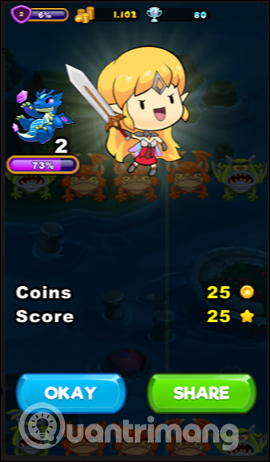 How to play EverWing game on Facebook Messenger Picture 11