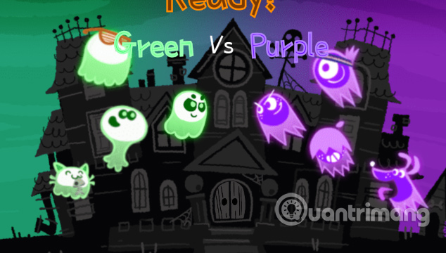 How to play Halloween Spooky Doodle game on Google Picture 5