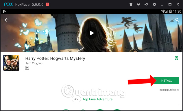 How to play Harry Potter game: Hogwarts Mystery on the computer Picture 4