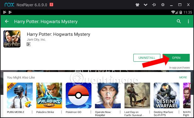 How to play Harry Potter game: Hogwarts Mystery on the computer Picture 7
