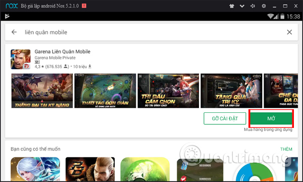 How to play Lien Quan Mobile on PC with NoxPlayer Picture 7