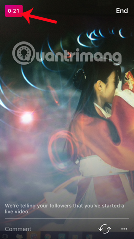 How to play Live Stream on Instagram app Picture 10