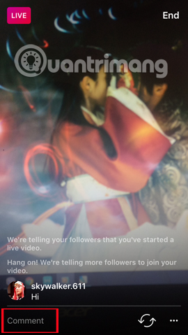 How to play Live Stream on Instagram app Picture 11