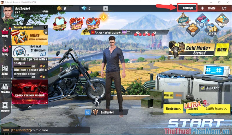 How to play Rules of Survival on PC for new players Picture 5