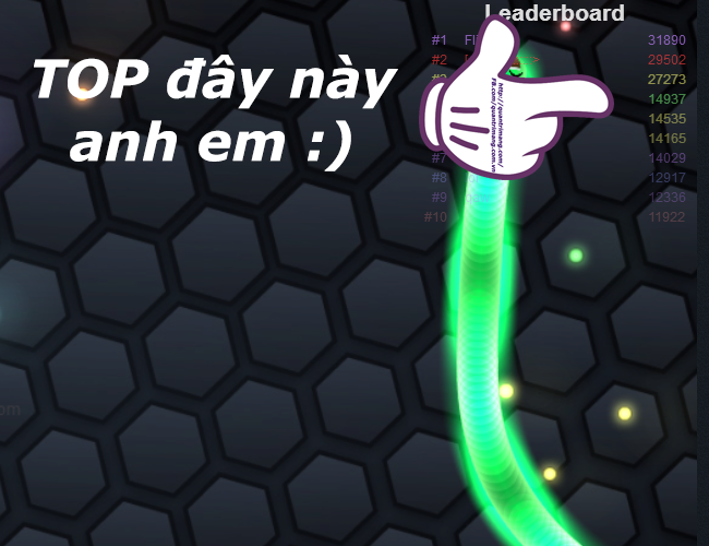 How to play slither.io - high score hunting snake Picture 2