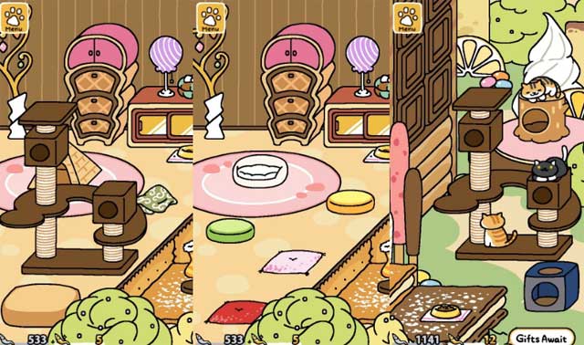 How to play the game Neko Atsume: Kitty Collector to collect all kinds of cats Picture 3