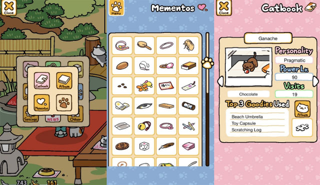 How to play the game Neko Atsume: Kitty Collector to collect all kinds of cats Picture 6