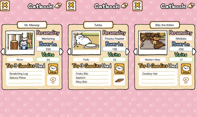 How to play the game Neko Atsume: Kitty Collector to collect all kinds of cats Picture 7