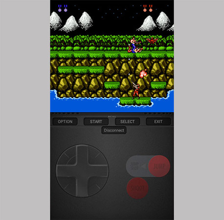 How to play the legendary Contra game on Android Picture 11