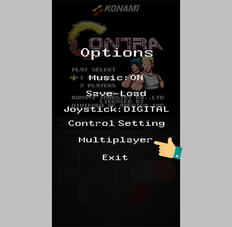 How to play the legendary Contra game on Android Picture 6