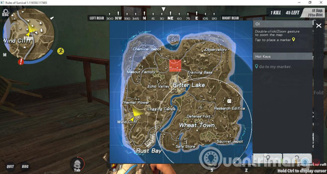 How to play the Rules Of Survival game on the computer Picture 13