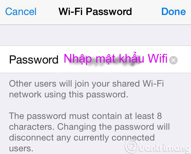 How to play Wifi from iPhone, Android to laptop Picture 6