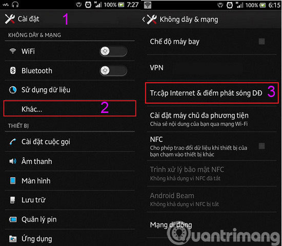 How to play Wifi from iPhone, Android to laptop Picture 8