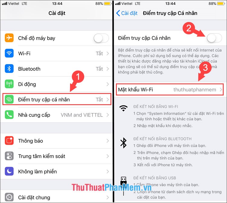 How to play wifi on your phone, share 3G, 4G connection on iPhone and Android Picture 4