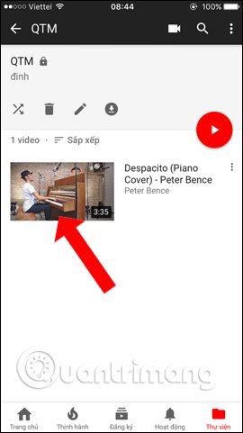 How to play YouTube videos automatically on Android and iPhone phones Picture 9