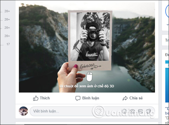 How to post a 3D collage on Facebook Picture 10