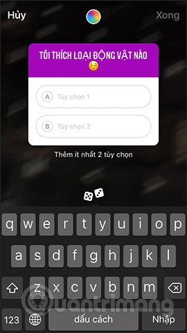 How to post a quiz on Instagram Story Picture 10