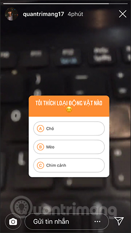 How to post a quiz on Instagram Story Picture 16