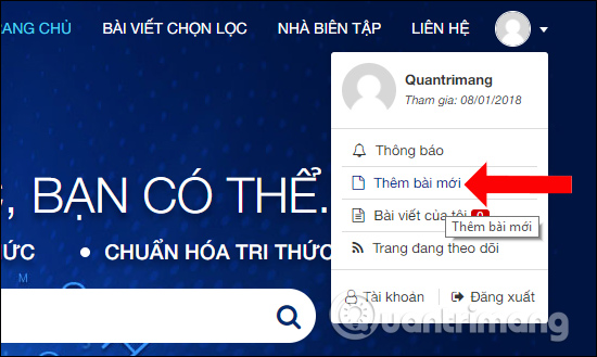 How to post articles on Digitalized Knowledge System - itrithuc.vn Picture 5