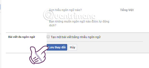 How to post Facebook status with multiple languages Picture 12