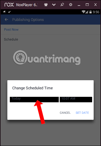 How to post photos and videos at the same time to Facebook Fanpage Picture 17