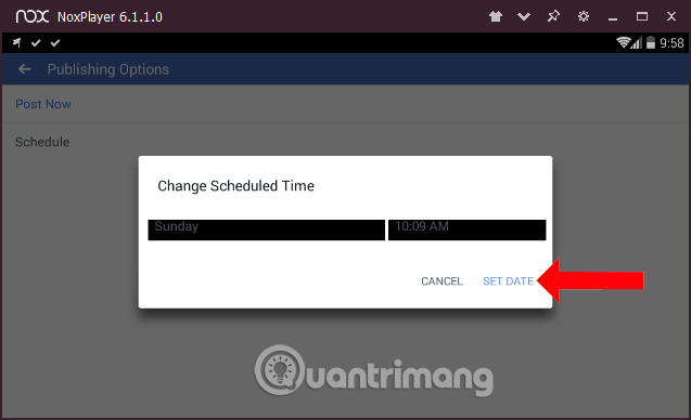 How to post photos and videos at the same time to Facebook Fanpage Picture 19